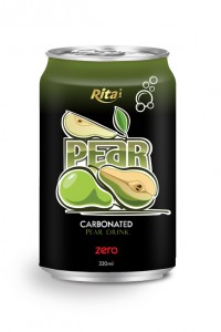 330ml carbonated pear drink